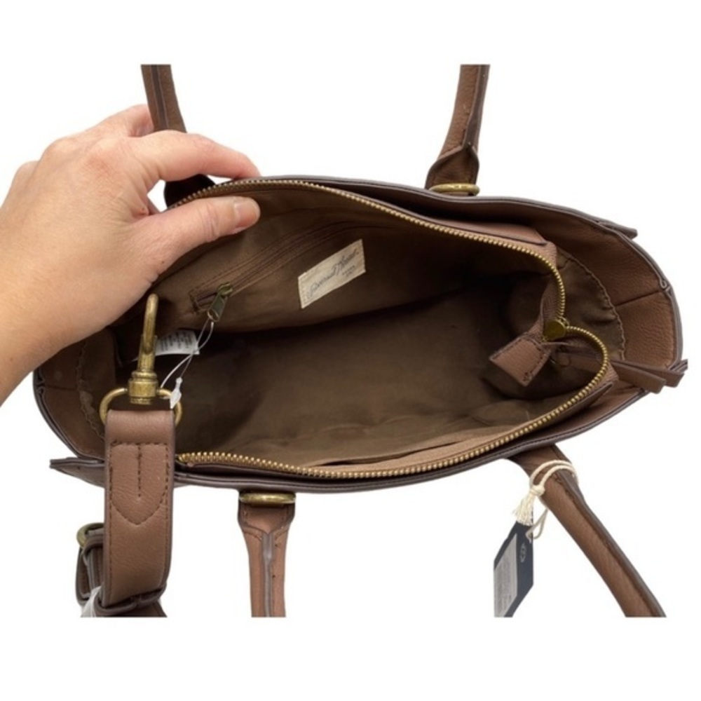 Universal Thread Halfmoon Cute Brown Satchel Hand… - image 8